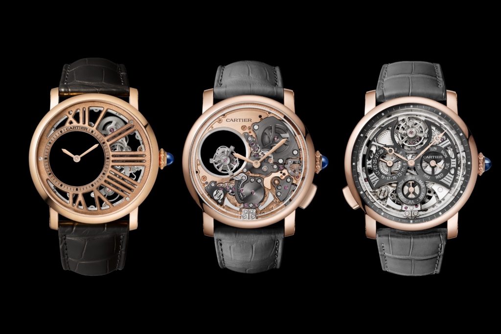 Luxury Cartier Replica Introduces a Pair of Grand Complications