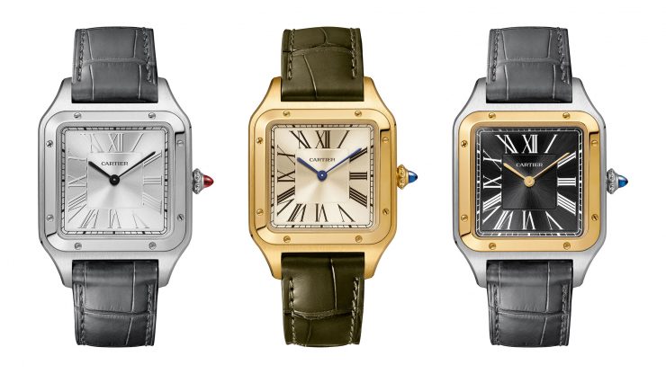 Expensive Replica  Cartier Engraved Santos-Dumont Watches